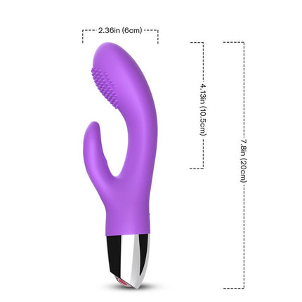Rabbit Vibrator Flexible Purple