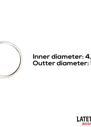 Metal Cock Ring Diam int 4 cm Diam ext 48 cm