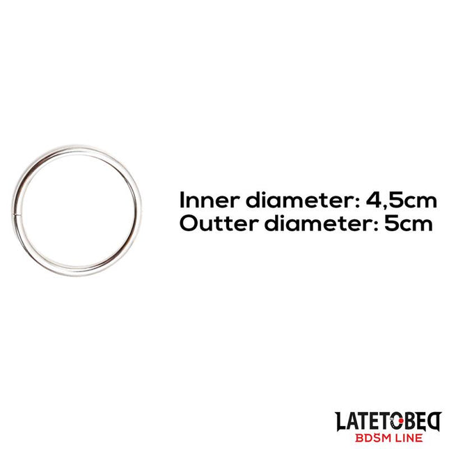 Metal Cock Ring Diam int 4 cm Diam ext 48 cm