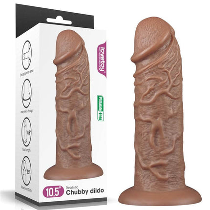 Dildo King 10.5 Brown – Unleash Your Desires with Realistic Pleasure