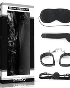 Bondage Kit Deluxe with Vibrator Black