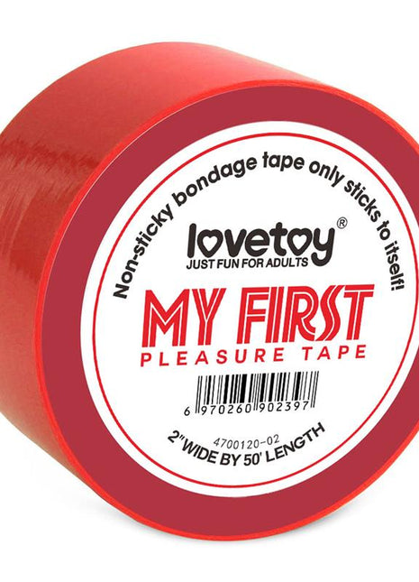 Bondage Tape Non Sticky Red