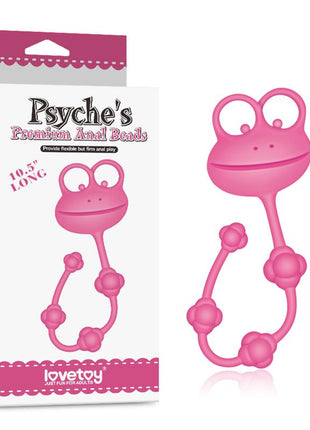 Anal Beads Frog Pink