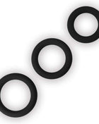 Pack of 3 Penis Ring Power Plus Black
