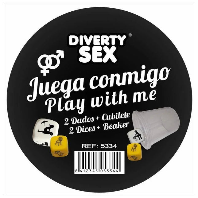 2-Dice Cup for Couples Straight Positions and Place