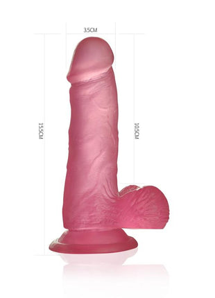 Dildo Jelly Studs 6 Pink