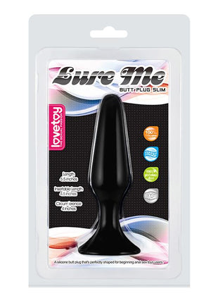 Butt Plug Lure Me Size L Black