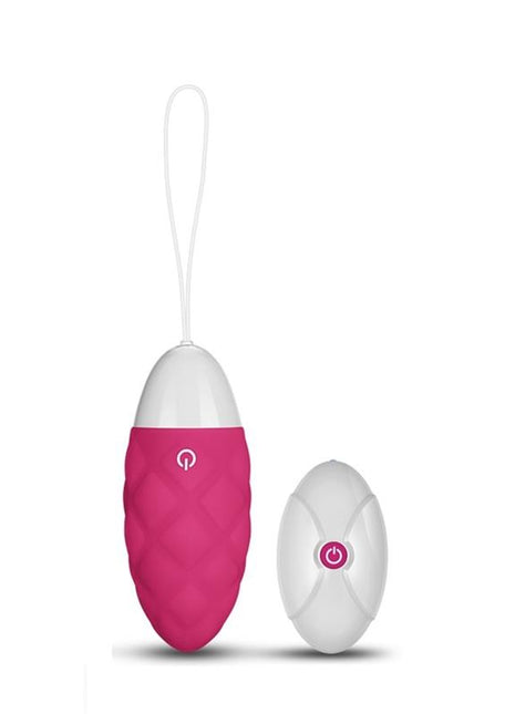 Vibrating Egg IJoy Remote Control USB Pink