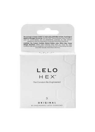 HEX ORIGINAL Condoms 3 Pack