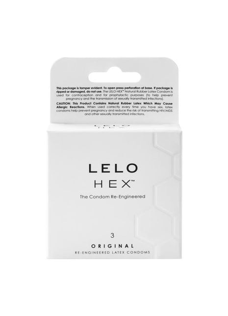 HEX ORIGINAL Condoms 3 Pack
