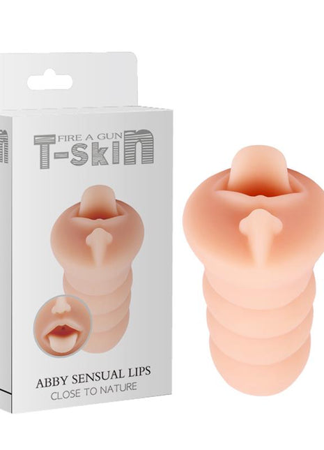 Masturbador Abby Sensual T Skin 15 cm Flesh