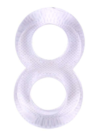 Duo Cock 8 Ball Ring-clear