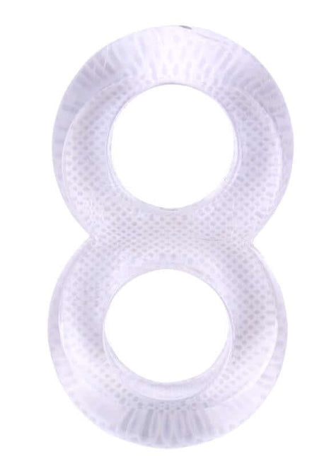 Duo Cock 8 Ball Ring-clear