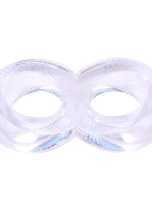 Duo Cock 8 Ball Ring-clear