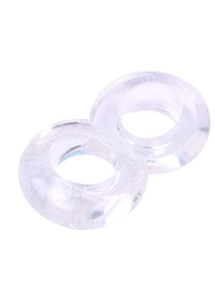 Duo Cock 8 Ball Ring-clear