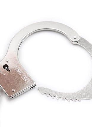 Furry Metal Handcuffs Red