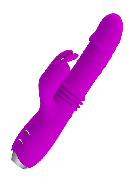 Dorothy Thrusting Vibrator USB Purple