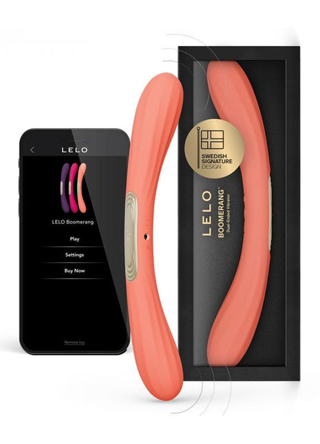 Couples Toy Boomerang Coral Red