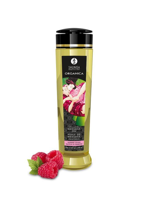 Organic Massage Oil Raspberry 240 ml