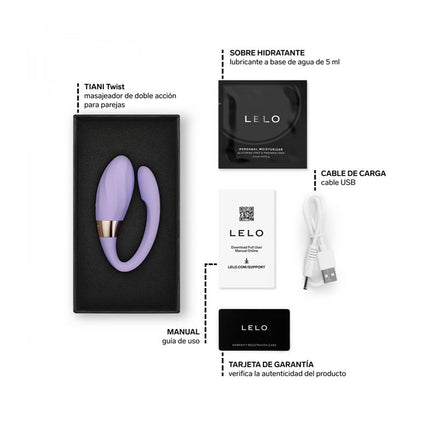 Couples Toy Tiani Twist APP Lavender