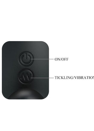 Vibrator Prostate Massager with Tickling Function