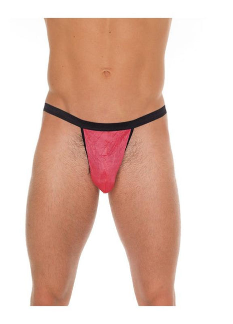 String Red and Black One Size