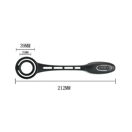 Butt Plug and Penis Ring with Vibration