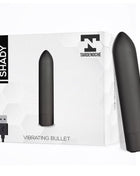 Shady Vibrating Bullet USB Rechargable Waterproof