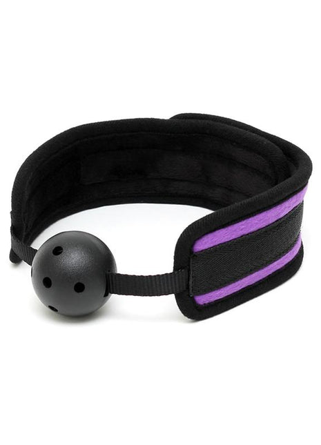 Breathable Gag Ball Purple
