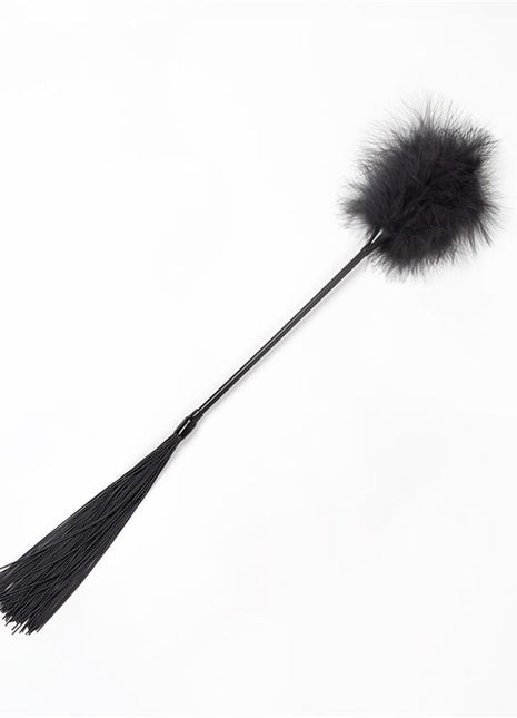 Secret Play Black Whip and Duster