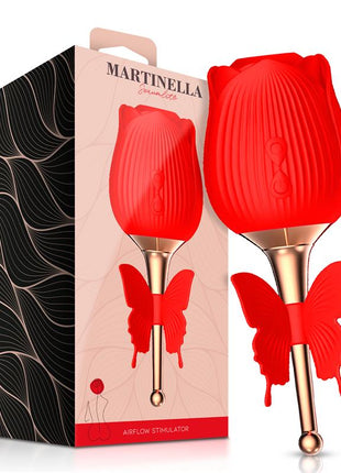 Rose with Suction and Vibrating Butterfly
