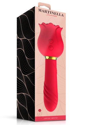 Rose with Suction and Vibe 2 in 1