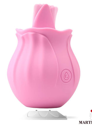 Rose Stimulator with Licking Tongue