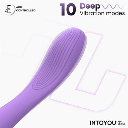 Neya G Spot Vibrator with App Purple