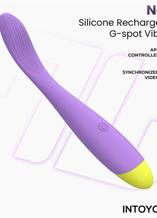 Neya G Spot Vibrator with App Purple
