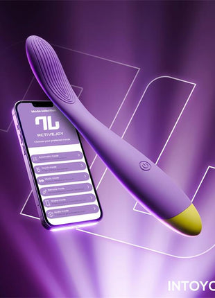 Neya G Spot Vibrator with App Purple