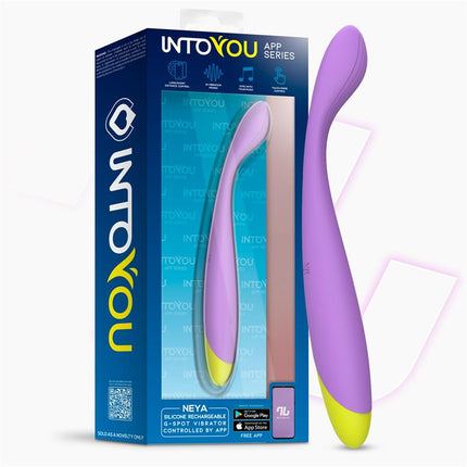 Neya G Spot Vibrator with App Purple
