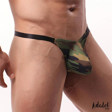 Axel Thong Low Rise Camouflage