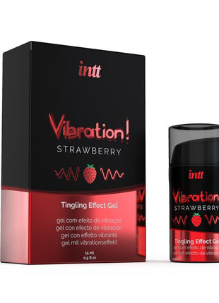 Liquid Vibrator Warm Effect Aroma Strawberry 15 ml