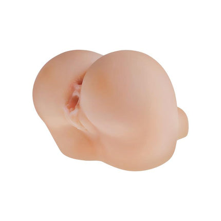 Compact Masturbator Petit Fantasy Bubble Butt with dual textured tunnels, made of realistic FantaFlesh material