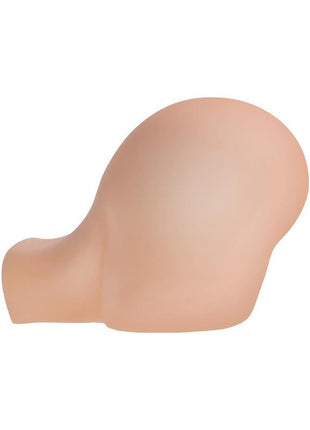 Compact Masturbator Petit Fantasy Bubble Butt with dual textured tunnels, made from realistic FantaFlesh material