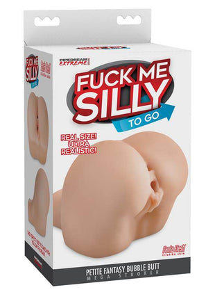 Compact Masturbator Petit Fantasy Bubble Butt with realistic FantaFlesh texture and dual tunnels