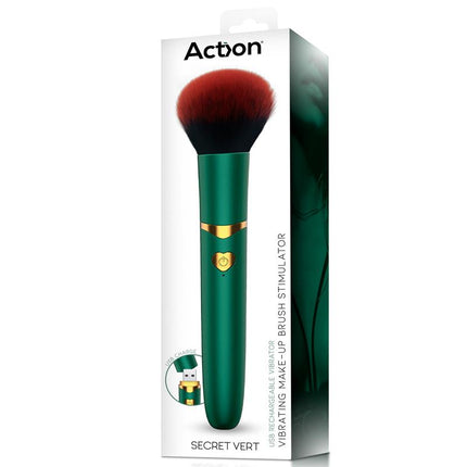Secret Vert Vibrating Make Up Brush Green