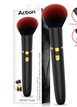 Secret Noir Vibrating Make Up Brush Black