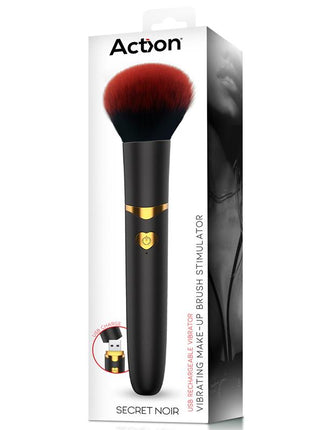 Secret Noir Vibrating Make Up Brush Black
