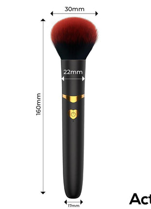 Secret Noir Vibrating Make Up Brush Black