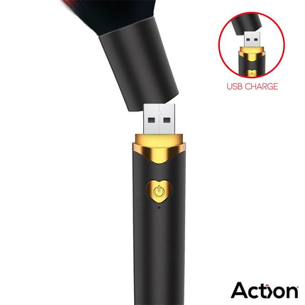 Secret Noir Vibrating Make Up Brush Black