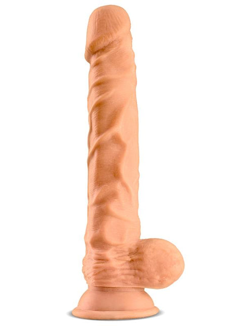 Clint Realistic Dildo with Testicles Flesh 95