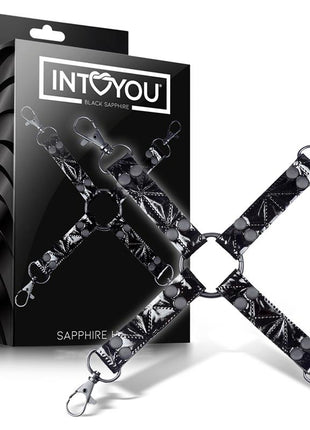 Hog Tie Sapphire Vegan Leather