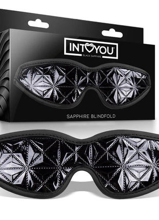 Blindfold Sapphire Vegan Leather